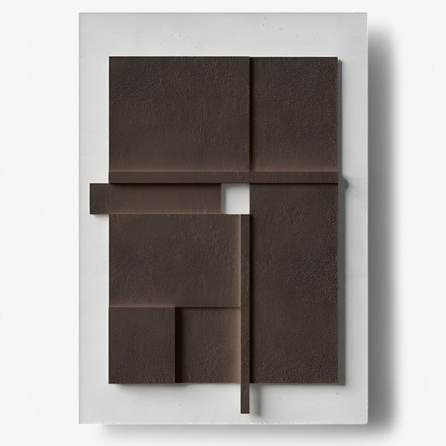 Abstract Art Sculpture for Living Room Decor in Resin-Home Decor > Sculptures & Figurines-casanuva-Coffee-20x30CM-casanuva