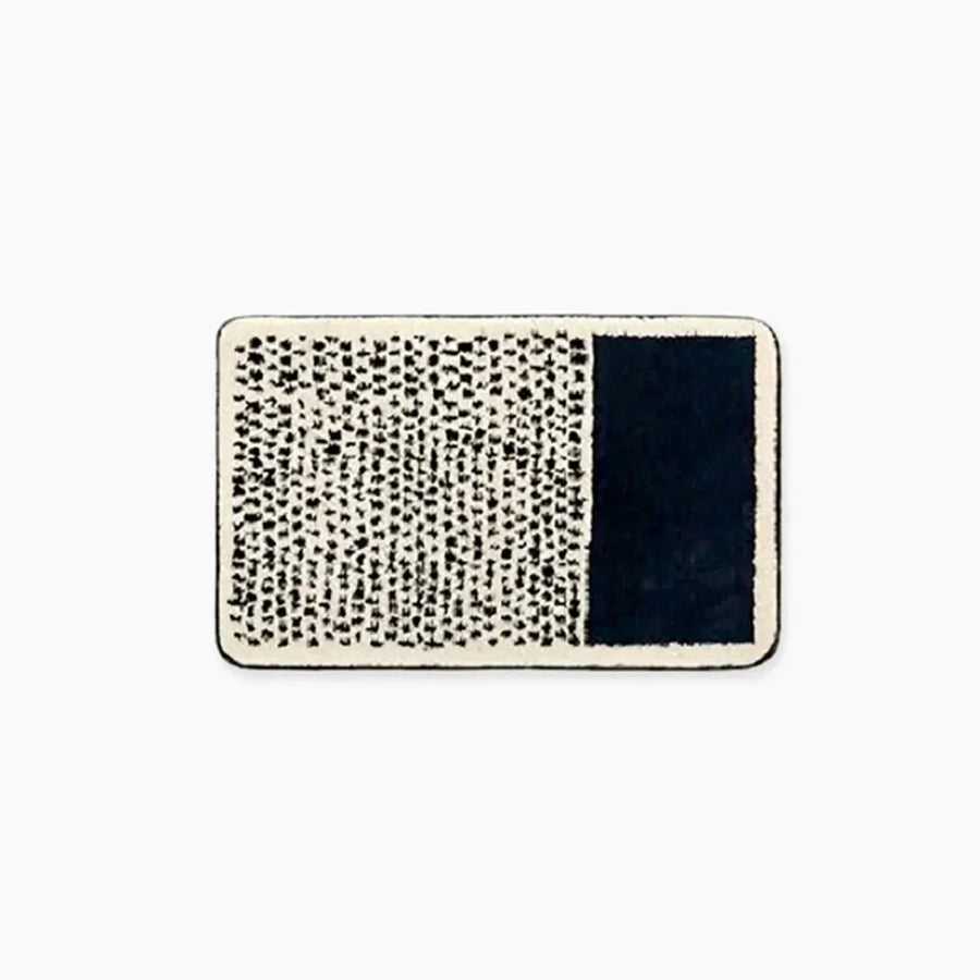 Abstract Bath Mat Handcrafted Nordic Design-Bedding & Bath > Bath Mats-casanuva-casanuva