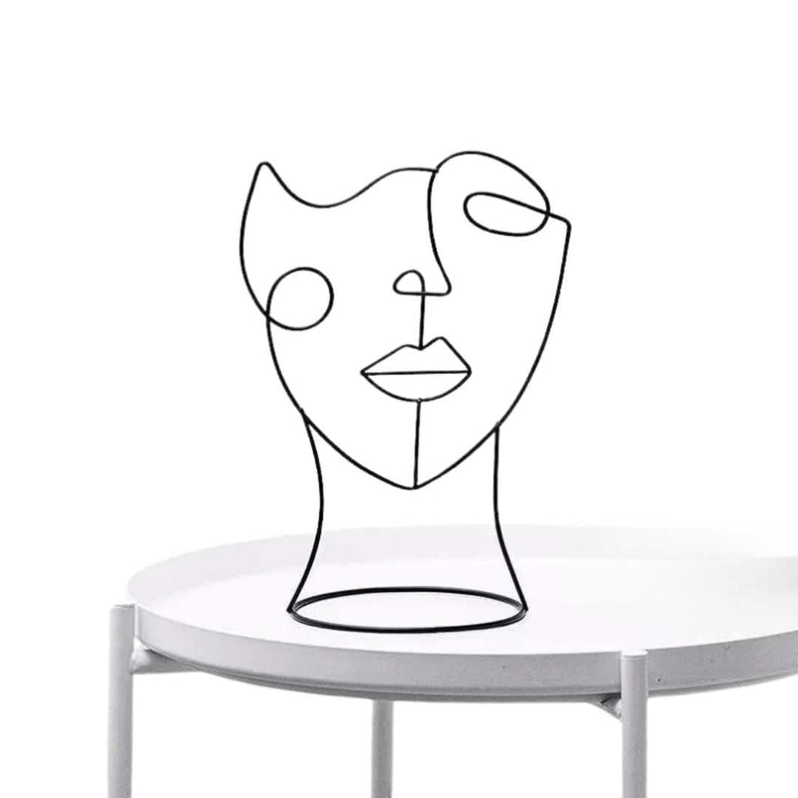 Abstract Iron Sculpture Silhouette-Home Decor > Sculptures & Figurines-casanuva-casanuva