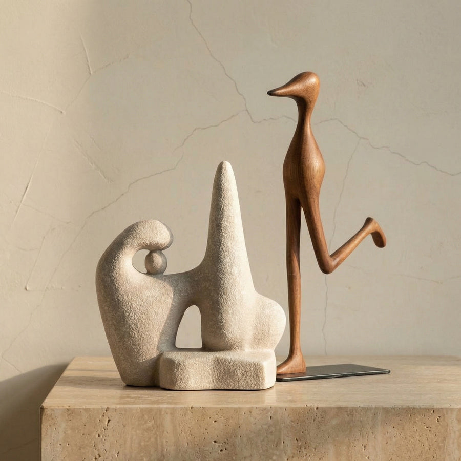 Abstract Resin and Ceramic Statue Kylo-Home Decor > Sculptures & Figurines-casanuva-casanuva