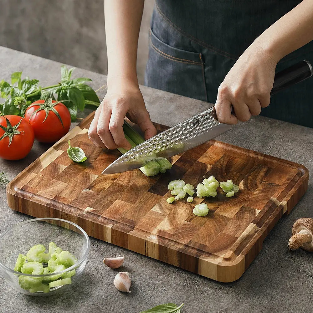 Acacia Wood Cutting Board 35x25cm Natural Kitchen Essential-Kitchen & Dining > Cutting Boards-casanuva-casanuva