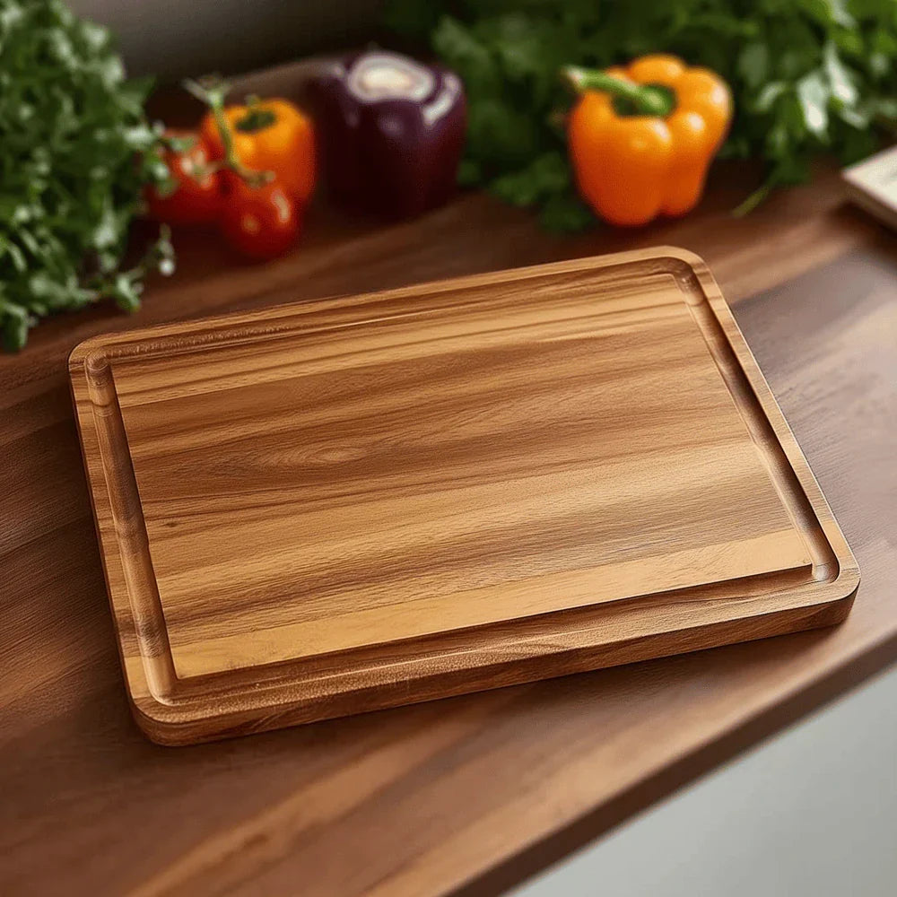 Acacia Wood Cutting Board Premium Quality-Kitchen & Dining > Cutting Boards-casanuva-casanuva