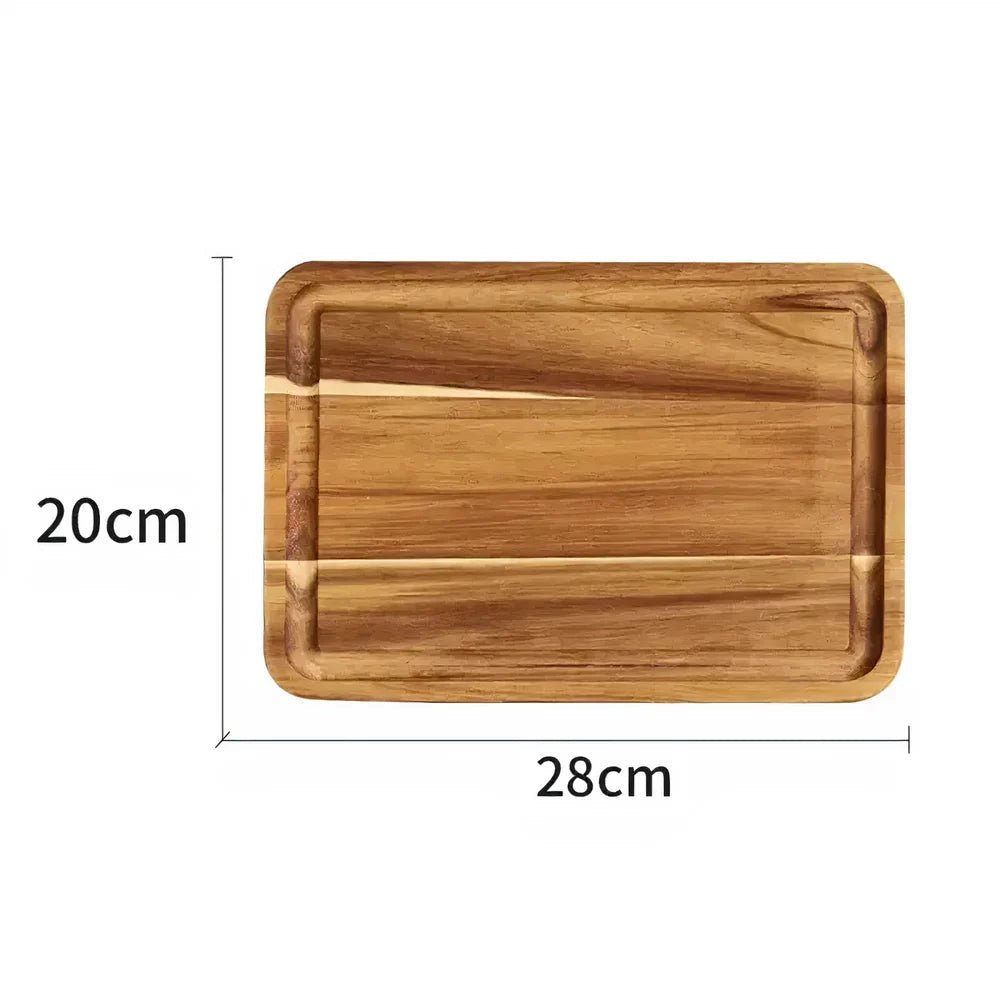 Acacia Wood Cutting Board for Kitchen and Serving-Kitchen & Dining > Cutting Boards-casanuva-casanuva