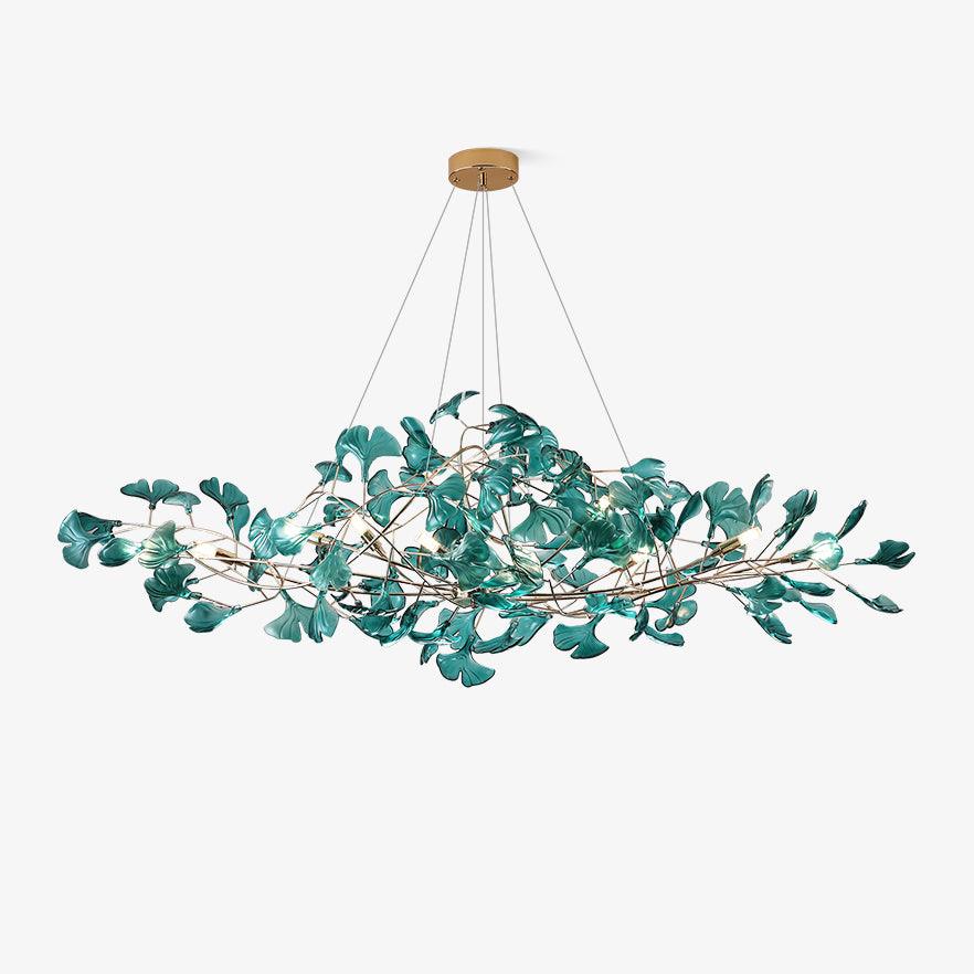 Acrylic Ginkgo Leaf Pendant Light-Lighting > Pendant Lights-casanuva-casanuva