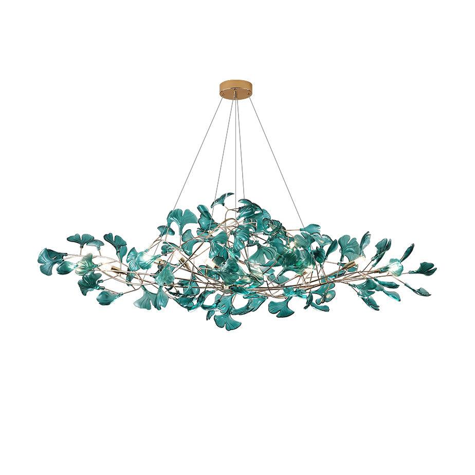 Acrylic Ginkgo Leaf Pendant Light-Lighting > Pendant Lights-casanuva-casanuva
