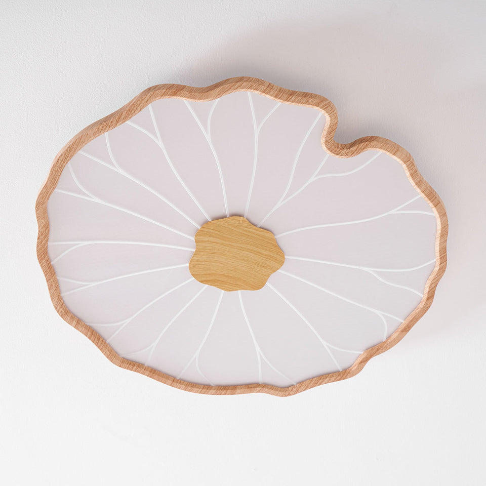 Acrylic Lotus Leaf Ceiling Lamp-Lighting > Ceiling Lights-casanuva-casanuva