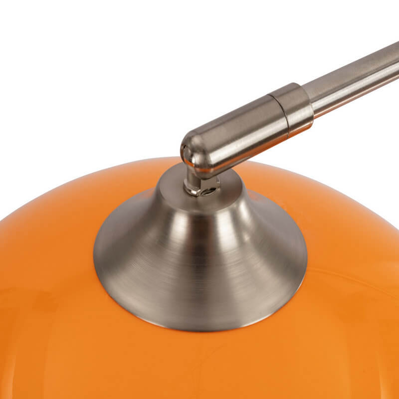 Acrylic Shade Floor Lamp 1-Light Globe Design-Lighting > Floor Lamps-casanuva-casanuva