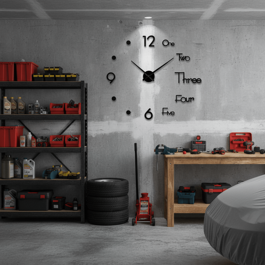 Acrylic Wall Clock Modern Design for Home or Office Decor-Home Decor > Clocks-casanuva-casanuva