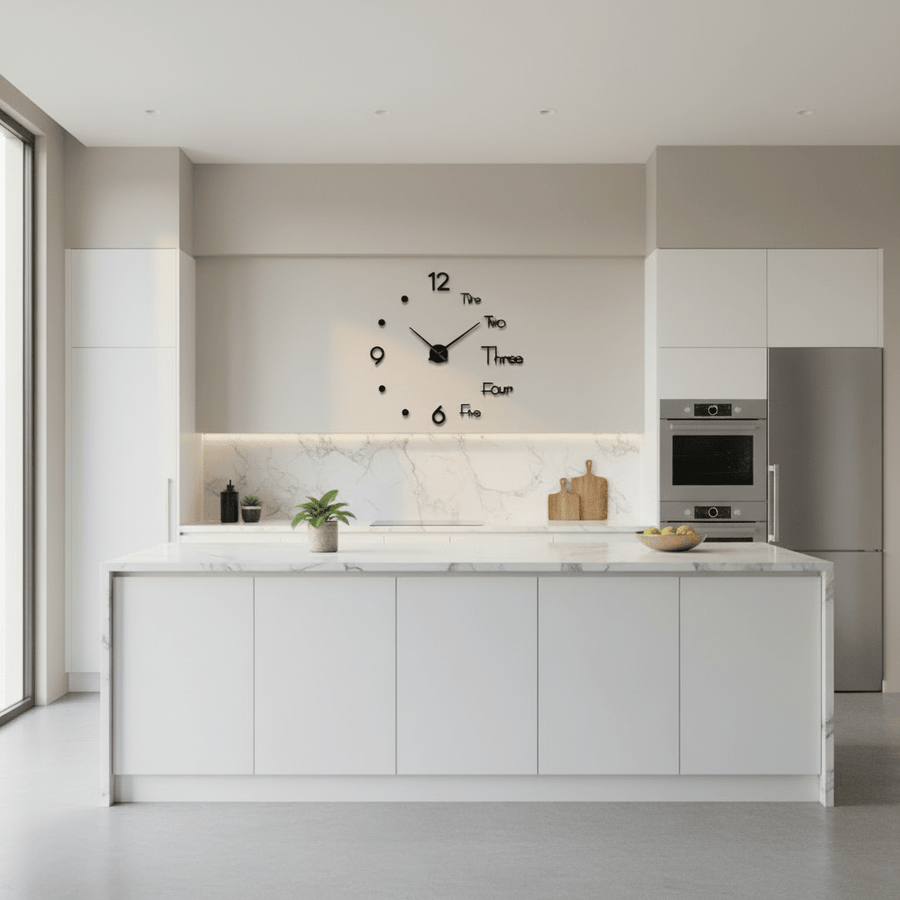 Acrylic Wall Clock Modern Design for Home or Office Decor-Home Decor > Clocks-casanuva-casanuva