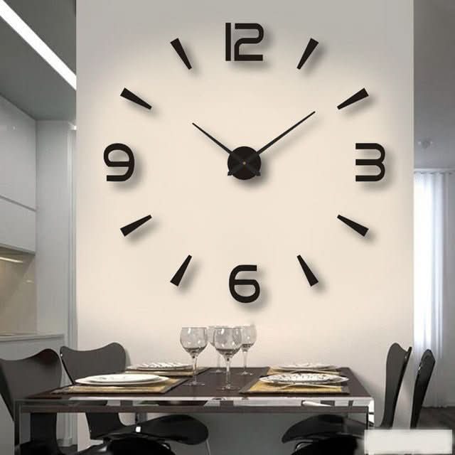 Acrylic Wall Clock Modern Design for Home or Office Decor-Home Decor > Clocks-casanuva-Variant 2-Small (40cm)-casanuva