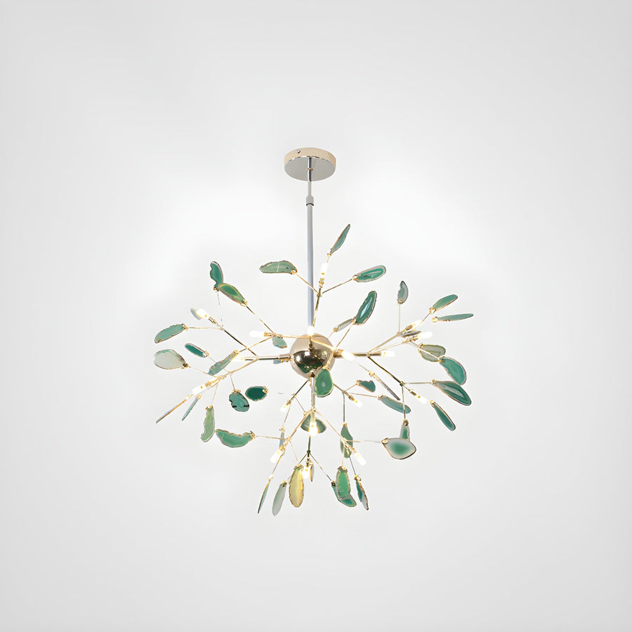 Agate Chandelier Light Fixture-Lighting > Chandeliers & Pendant Lights-casanuva-casanuva