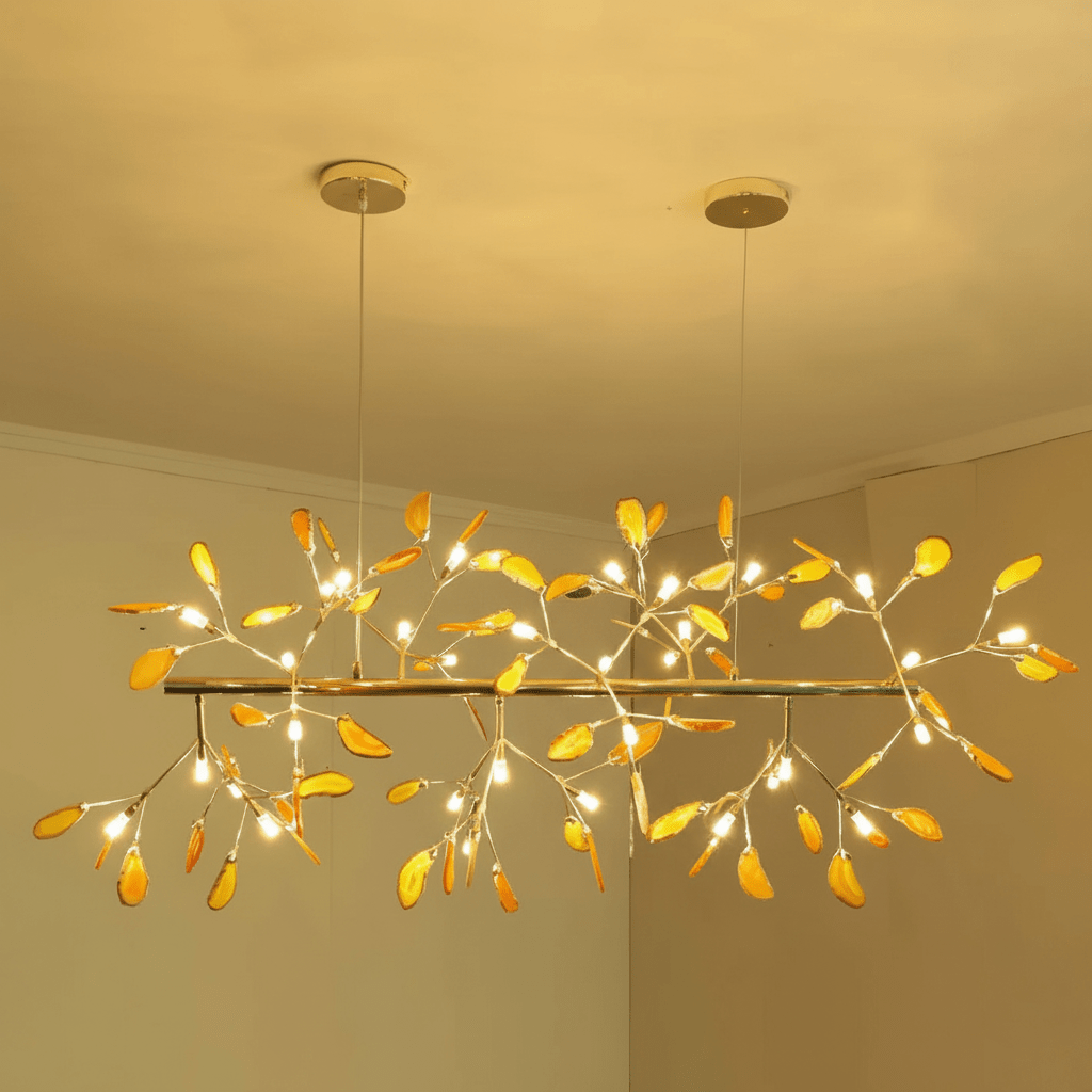 Agate Chandelier Light Fixture-Lighting > Chandeliers & Pendant Lights-casanuva-casanuva