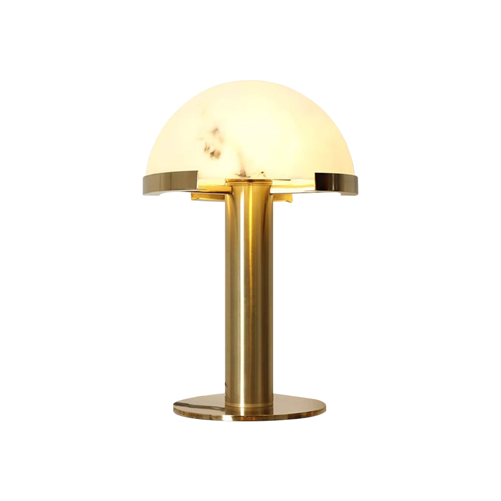 Alabaster Table Lamp with Elegant Design-Lighting > Table Lamps-casanuva-casanuva