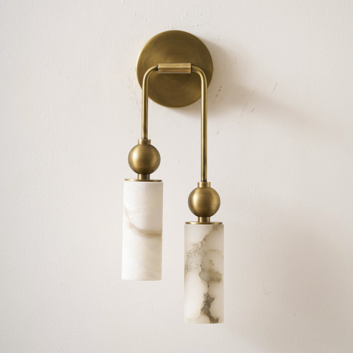 Alabaster Wall Lamp-Lighting > Wall Lights-casanuva-casanuva