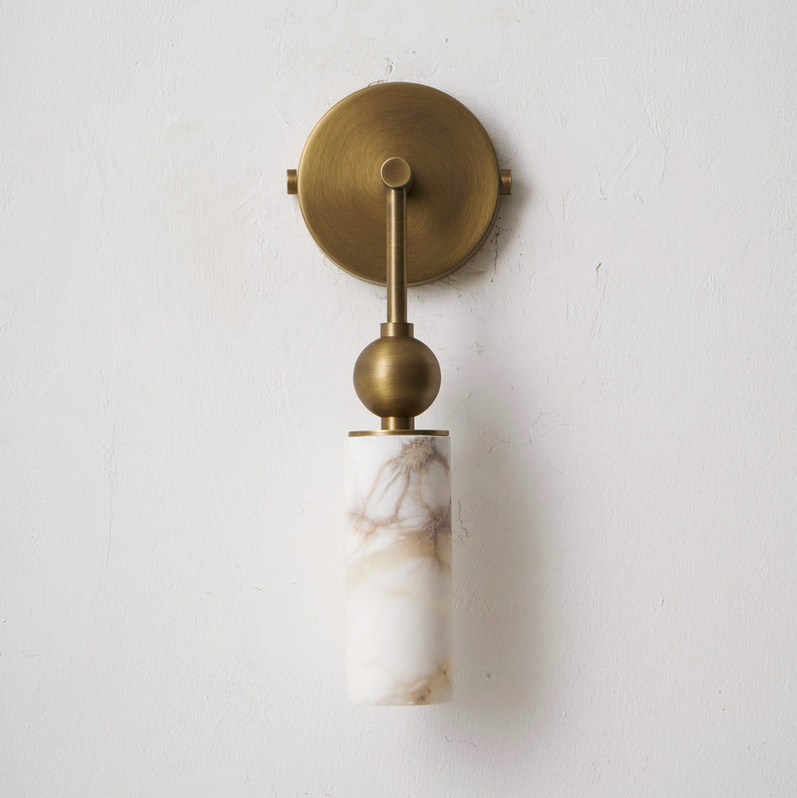 Alabaster Wall Lamp-Lighting > Wall Lights-casanuva-casanuva