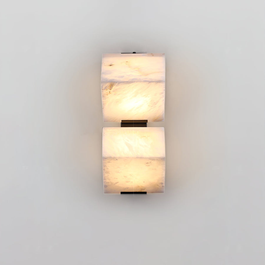 Alabaster Wall Lamp for Staircase Lighting-Lighting > Wall Lights-casanuva-casanuva