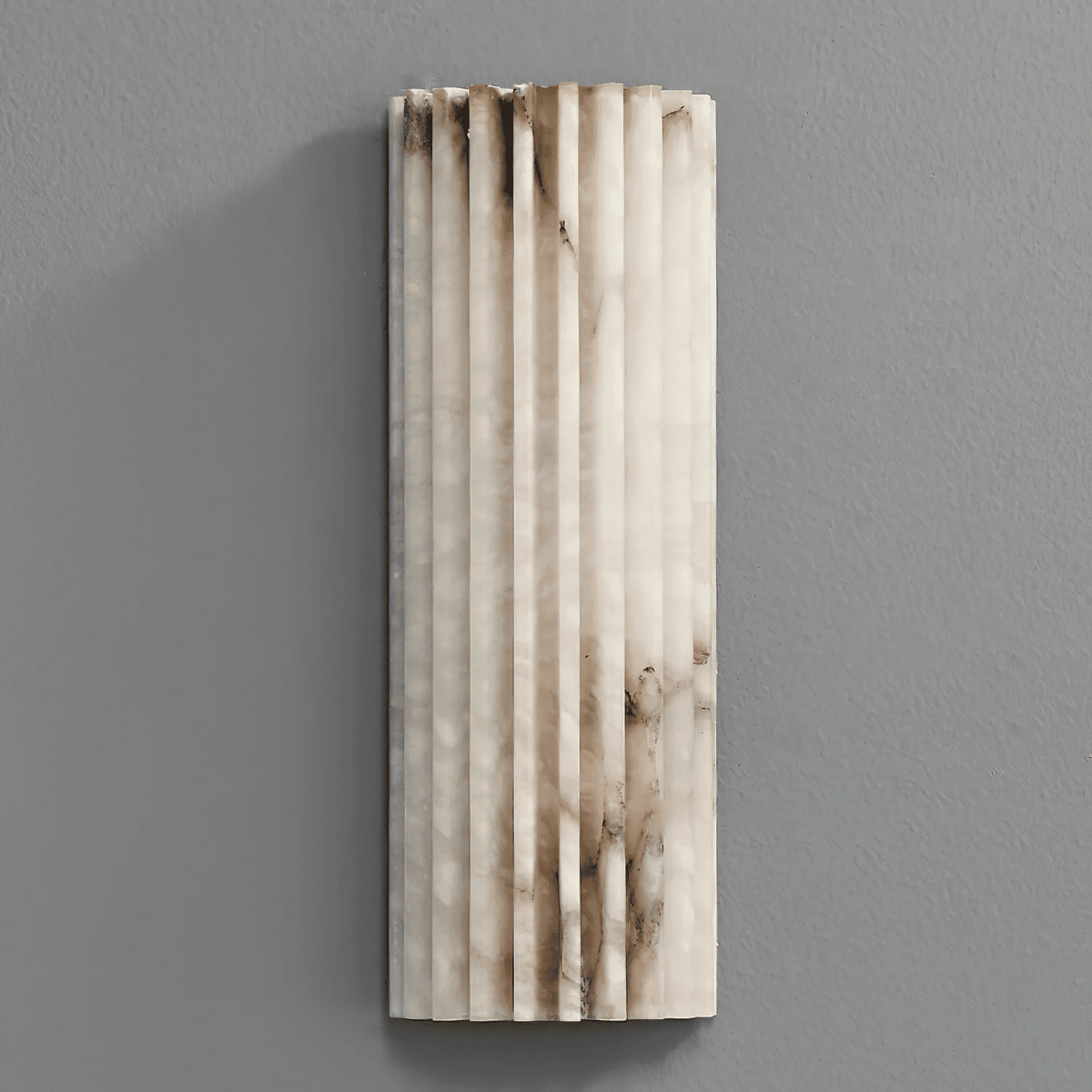 Alabaster Wall Light Fixture-Lighting > Wall Lights-casanuva-casanuva