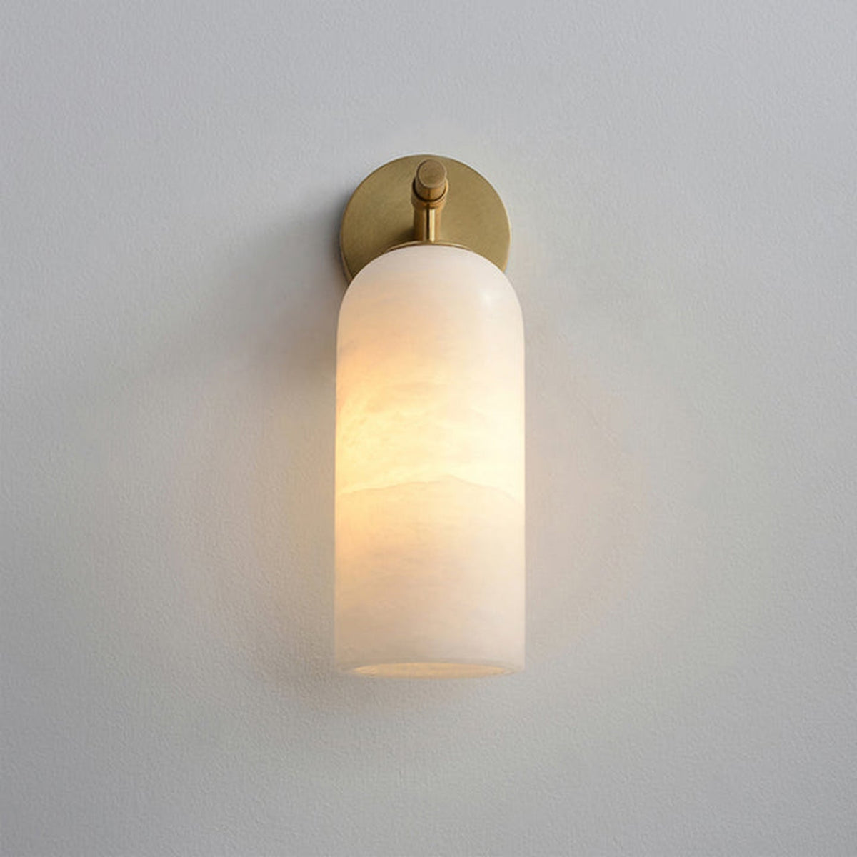 Alabaster Wall Sconce Light Fixture-Lighting > Wall Lights-casanuva-casanuva