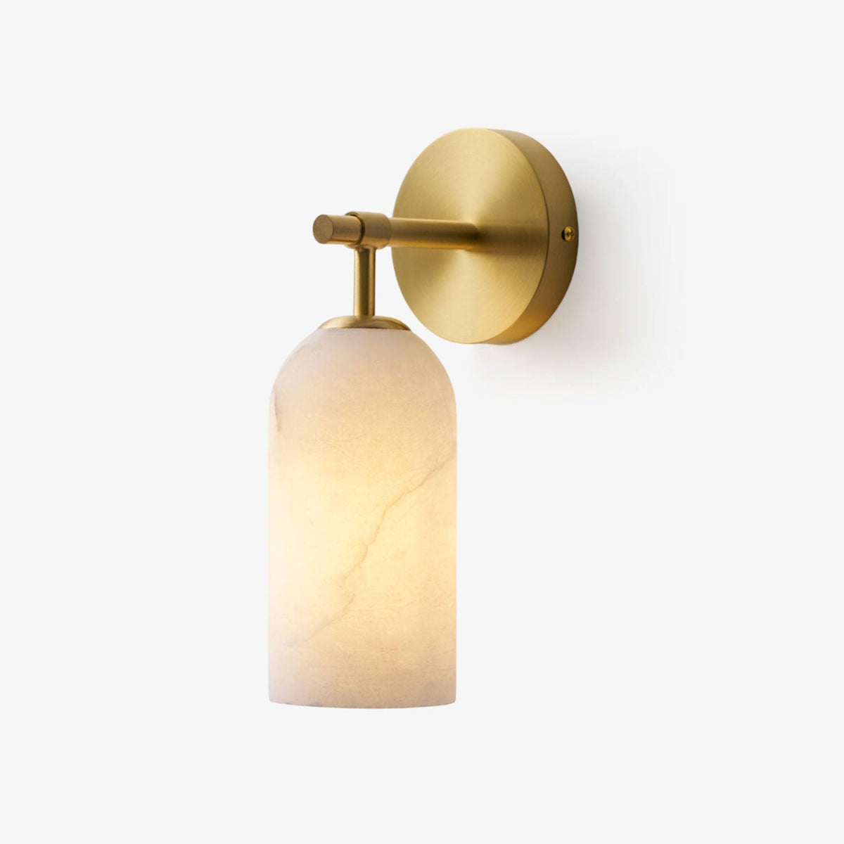Alabaster Wall Sconce Light Fixture-Lighting > Wall Lights-casanuva-casanuva