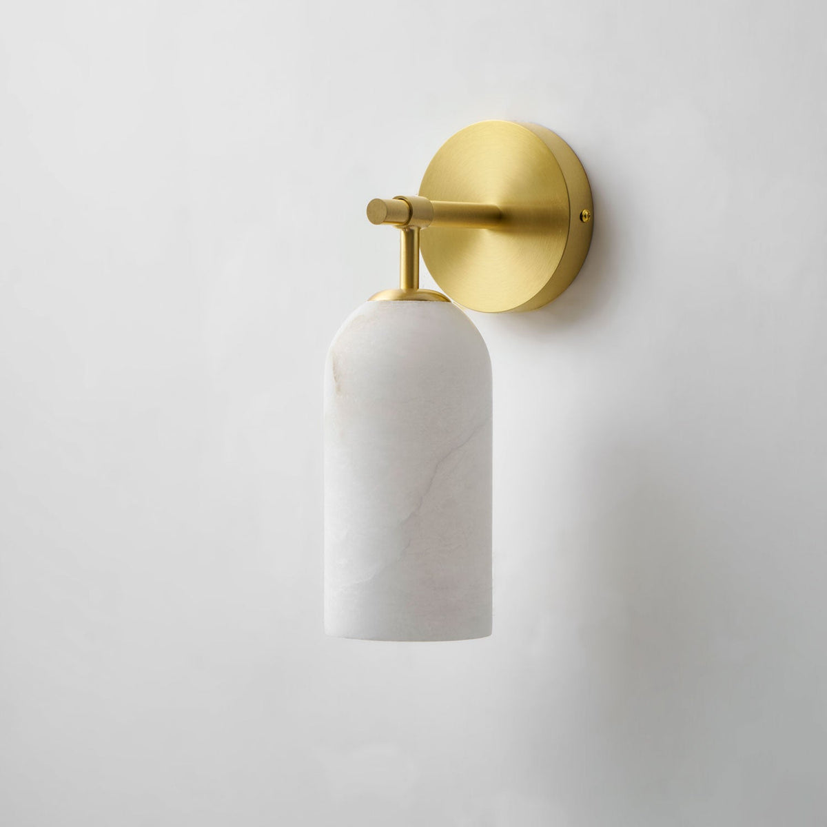 Alabaster Wall Sconce Light Fixture-Lighting > Wall Lights-casanuva-casanuva