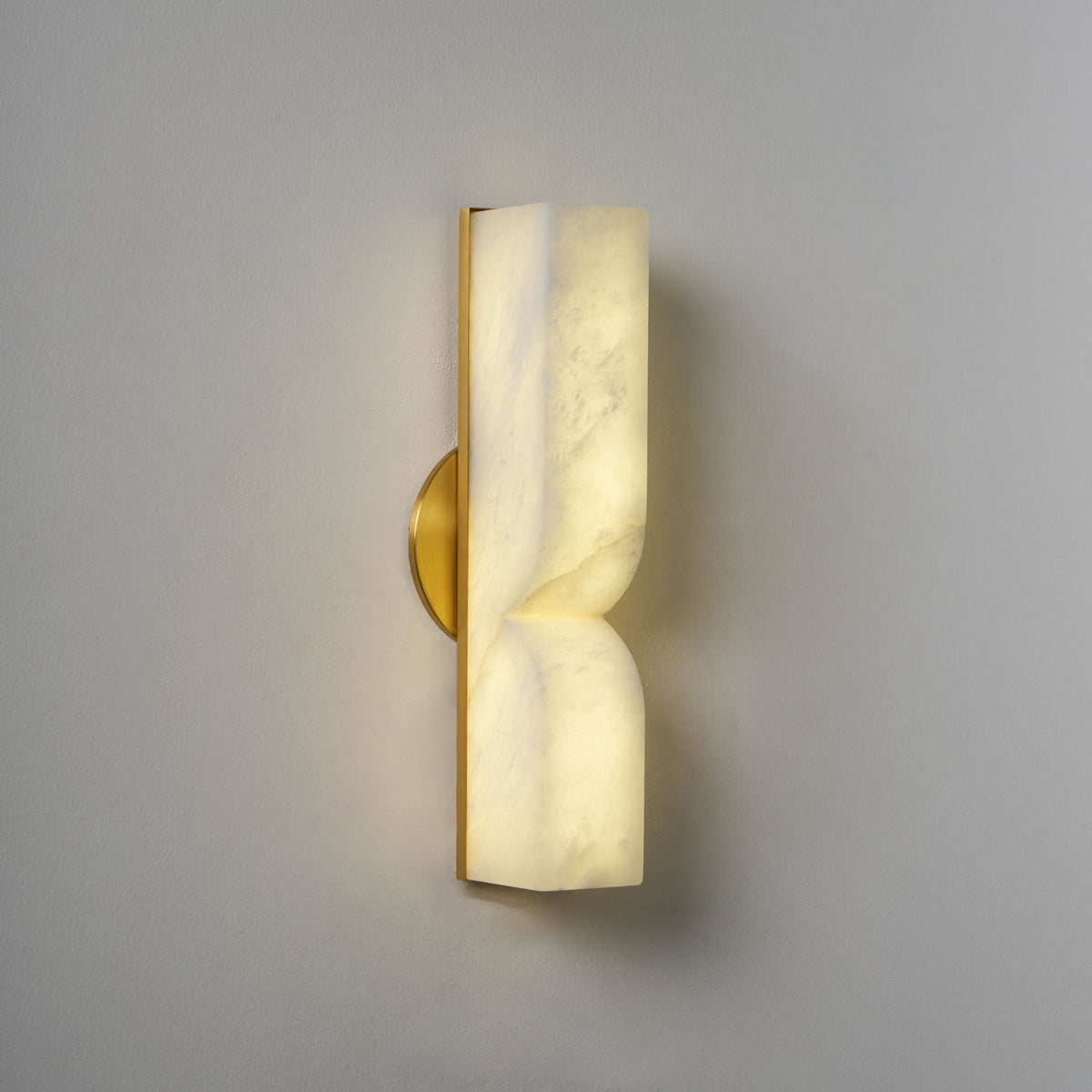 Alabaster Wall Sconce Light Fixture-Lighting > Wall Lights-casanuva-casanuva
