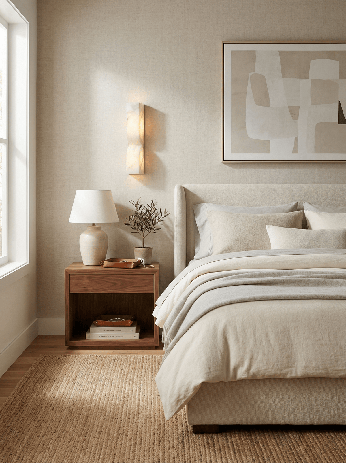 Alabaster Wall Sconce Light Fixture-Lighting > Wall Lights-casanuva-casanuva