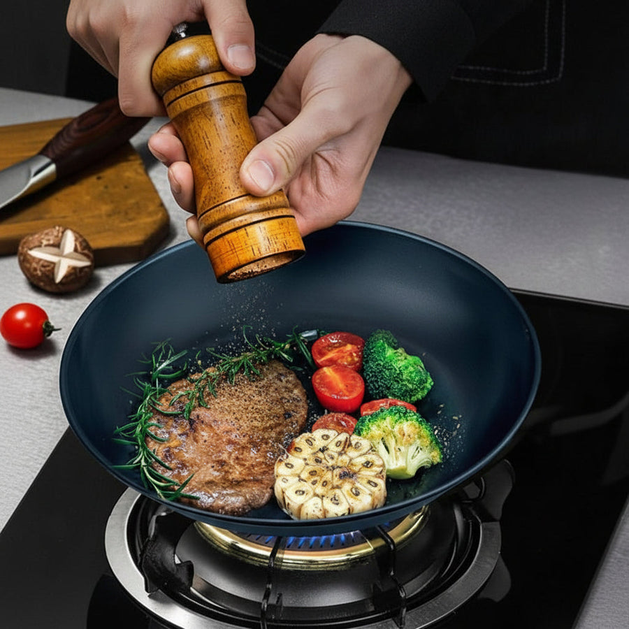 Aluminum Non-Stick Frying Pan for Healthy Cooking-Kitchen & Dining > Cookware-casanuva-casanuva