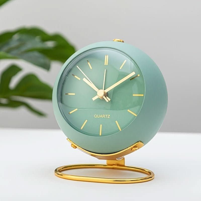 Analog Alarm Clock Silent Mechanism Retro Design-Home Decor > Clocks-casanuva-casanuva