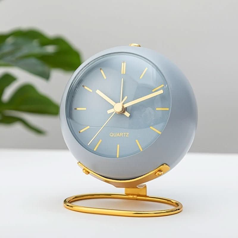 Analog Alarm Clock Silent Mechanism Retro Design-Home Decor > Clocks-casanuva-casanuva