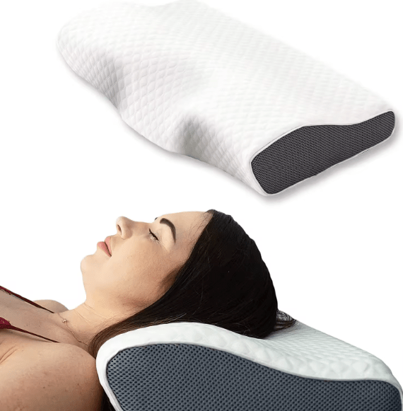 Anti-Snoring Pillow Ergonomic Comfortable Design for Restful Sleep-Bedding & Bath > Pillowcases-casanuva-casanuva