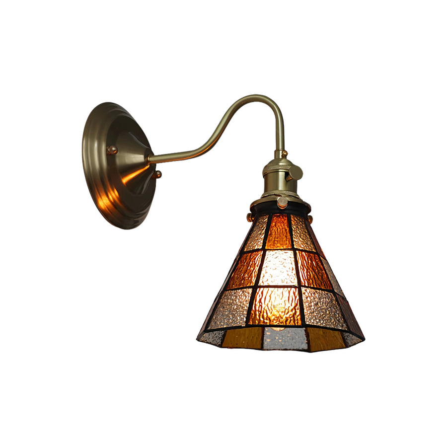 Antique Stained Glass Wall Light-Lighting > Wall Lights-casanuva-A-casanuva
