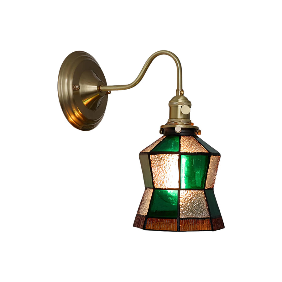 Antique Stained Glass Wall Light-Lighting > Wall Lights-casanuva-C-casanuva