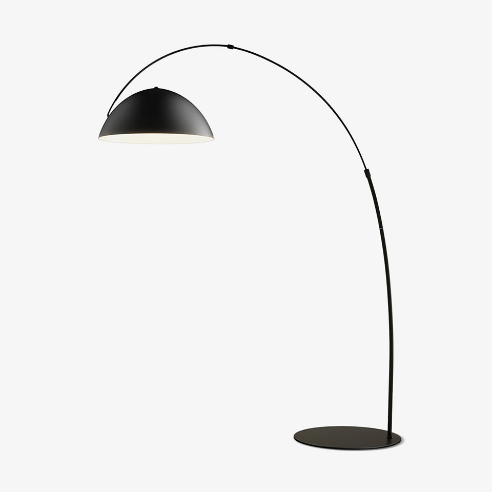 Arc Floor Lamp with Adjustable Shade-Lighting > Floor Lamps-casanuva-casanuva