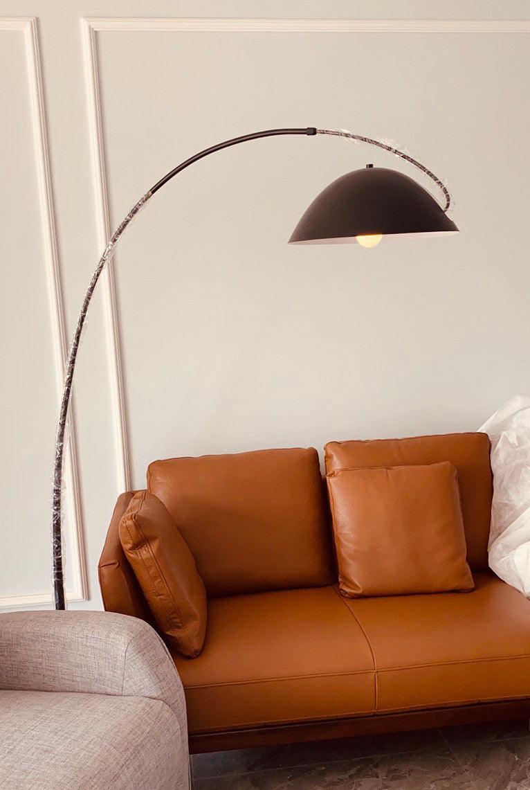 Arc Floor Lamp with Adjustable Shade-Lighting > Floor Lamps-casanuva-casanuva