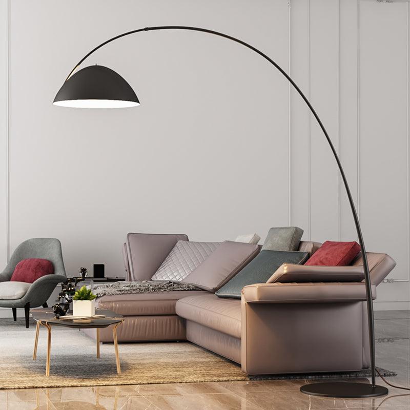 Arc Floor Lamp with Adjustable Shade-Lighting > Floor Lamps-casanuva-casanuva