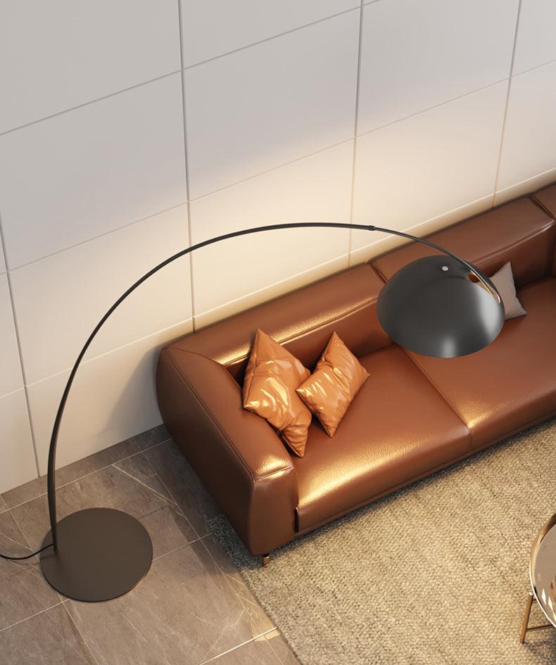 Arc Floor Lamp with Adjustable Shade-Lighting > Floor Lamps-casanuva-casanuva
