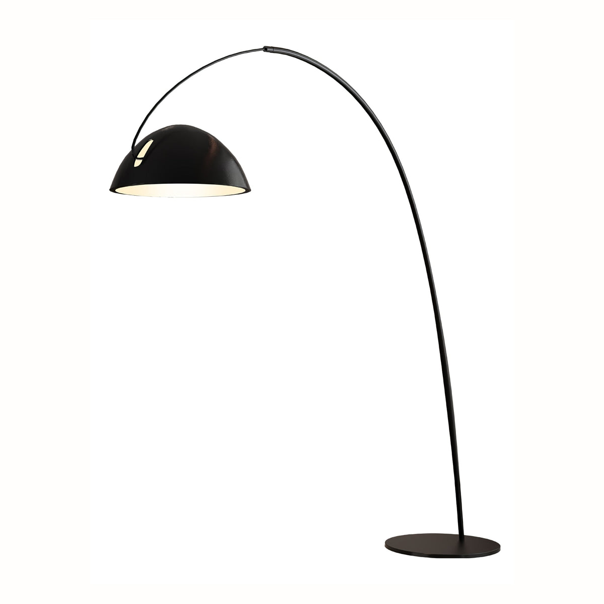 Arc Floor Lamp with Adjustable Shade-Lighting > Floor Lamps-casanuva-casanuva