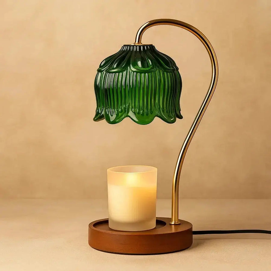 Aromatherapy Candle Warmer Lamp with Fragrance-Home Decor > Decorative Accessories-casanuva-Green-Warm Wit (Gradatie)-casanuva