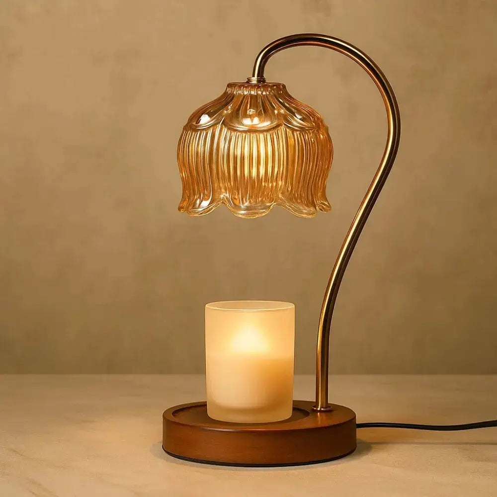 Aromatherapy Candle Warmer Lamp with Fragrance-Home Decor > Decorative Accessories-casanuva-Orange-Warm Wit (Gradatie)-casanuva