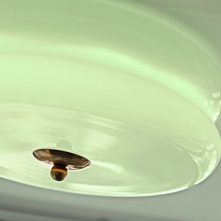 Art Deco Cream Cake Ceiling Light-Lighting > Ceiling Lights-casanuva-casanuva