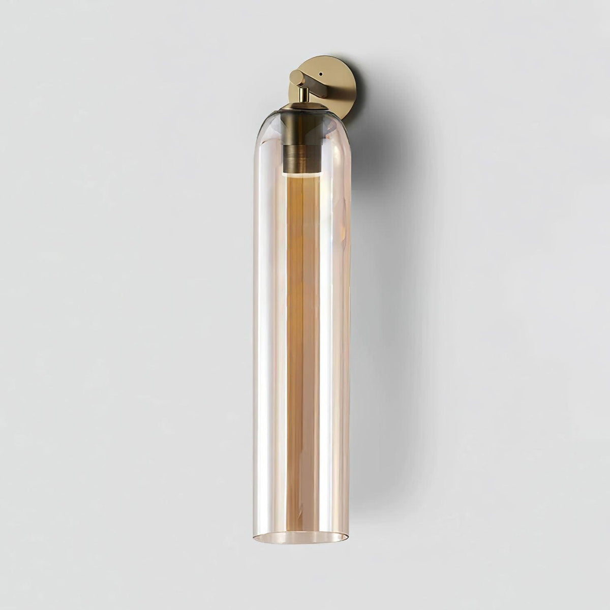 Art Glass Wall Sconce-Lighting > Wall Lights-casanuva-10cmx48cm-Gold-Amber-casanuva