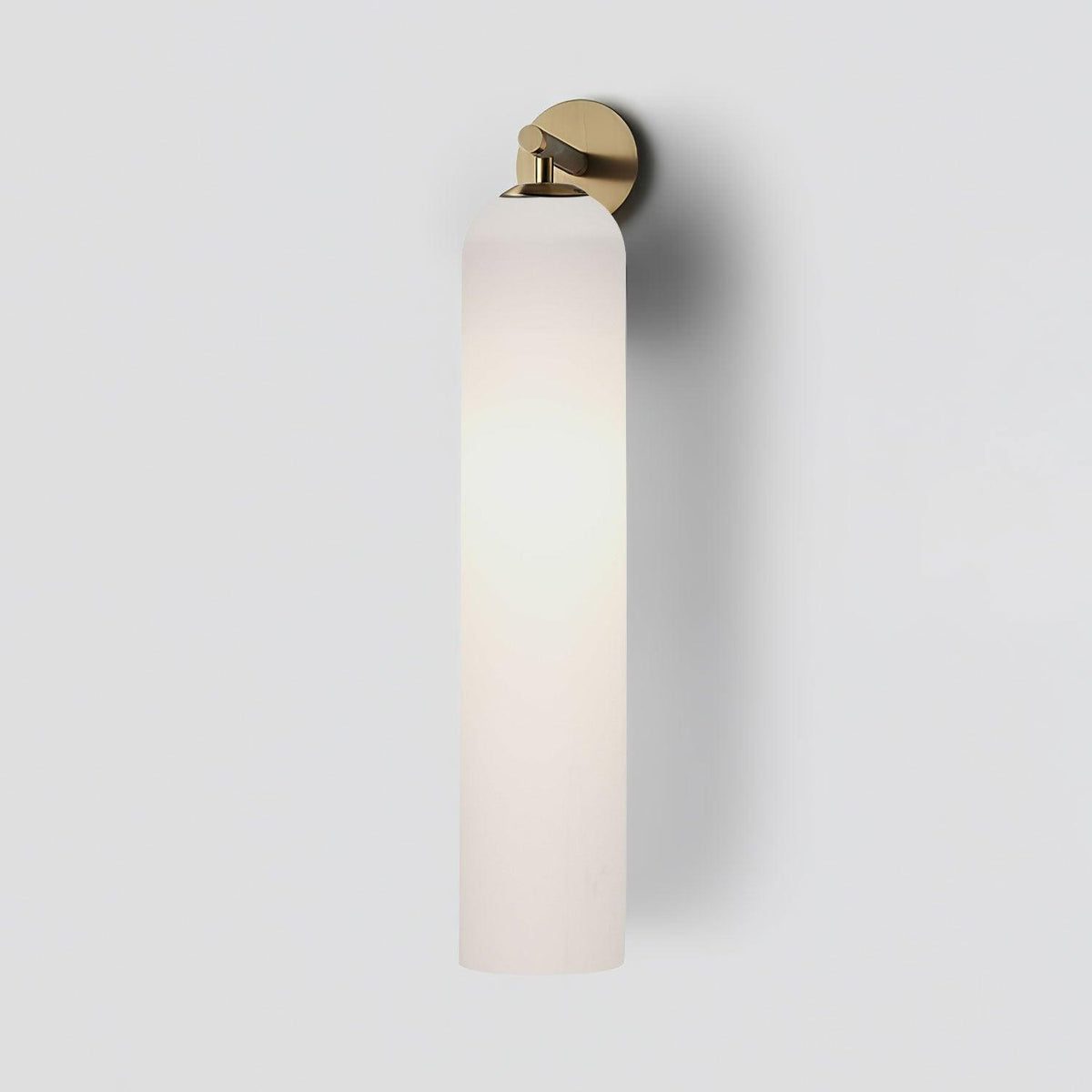 Art Glass Wall Sconce-Lighting > Wall Lights-casanuva-10cmx48cm-Gold-Matte White-casanuva