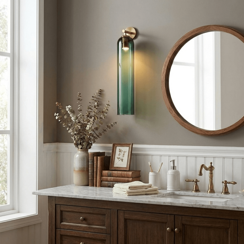 Art Glass Wall Sconce-Lighting > Wall Lights-casanuva-casanuva