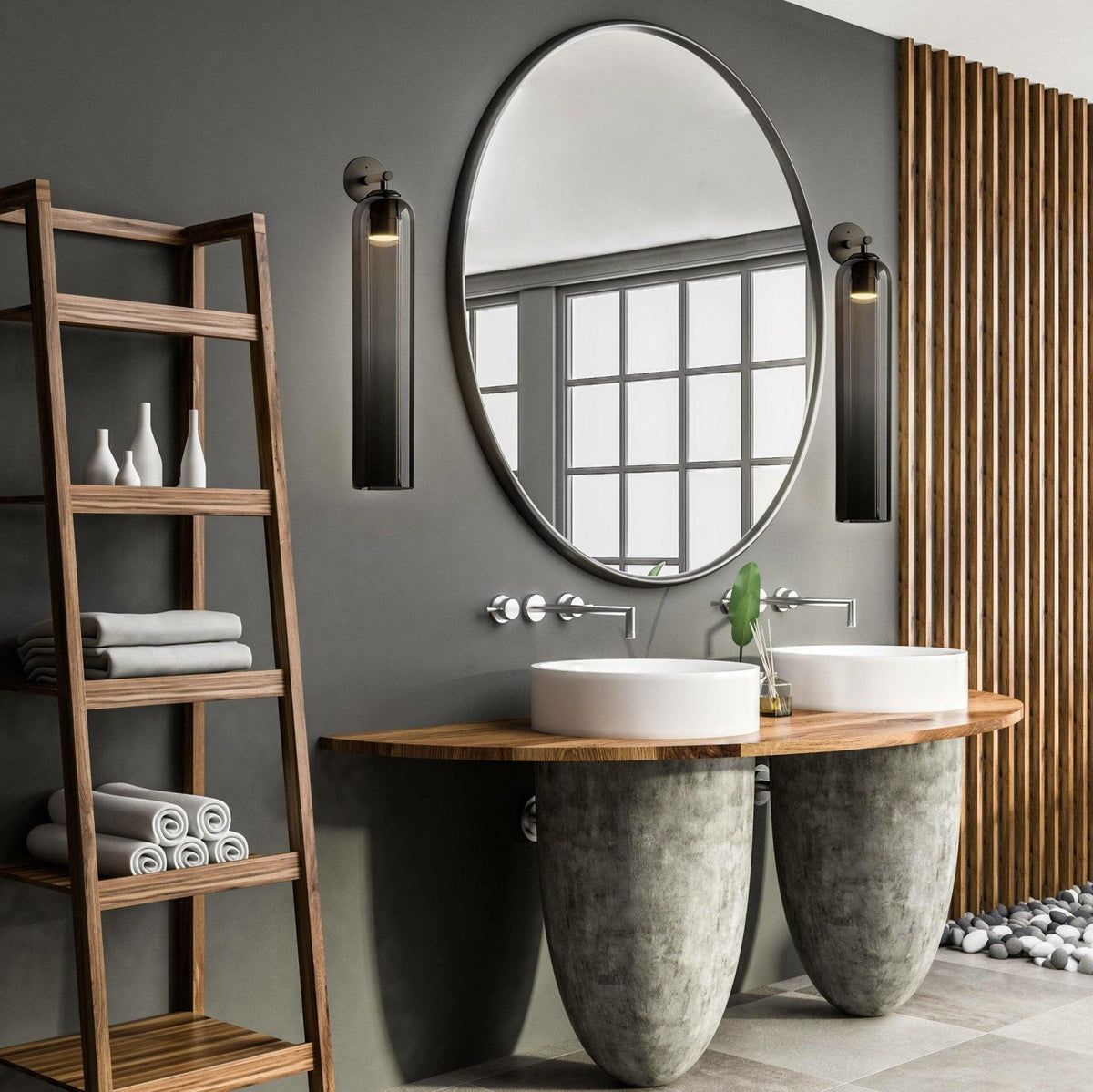 Art Glass Wall Sconce-Lighting > Wall Lights-casanuva-casanuva