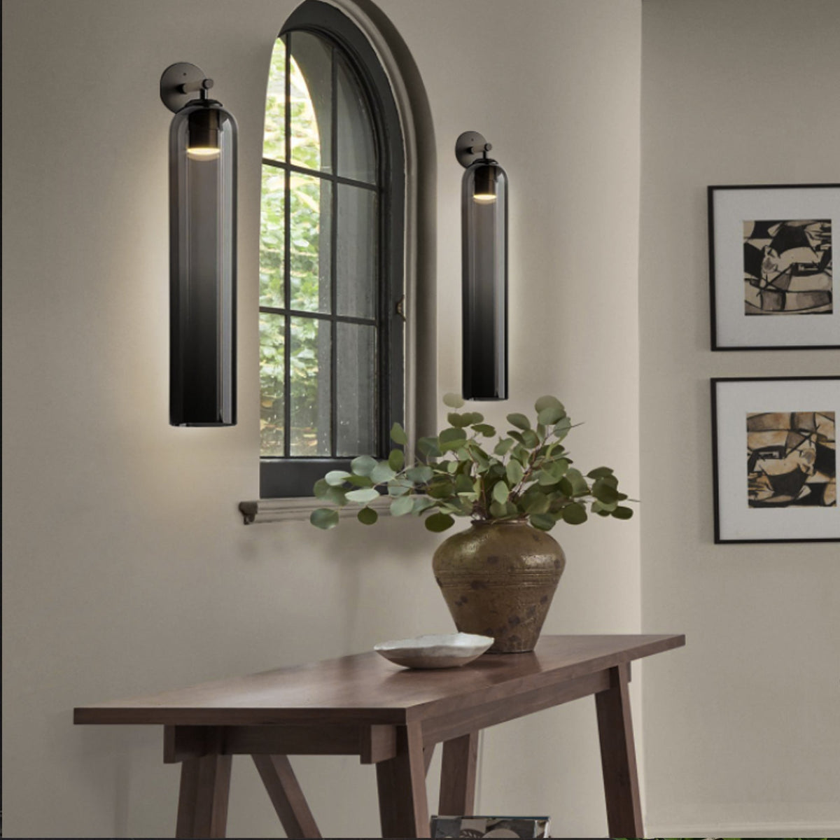 Art Glass Wall Sconce-Lighting > Wall Lights-casanuva-casanuva