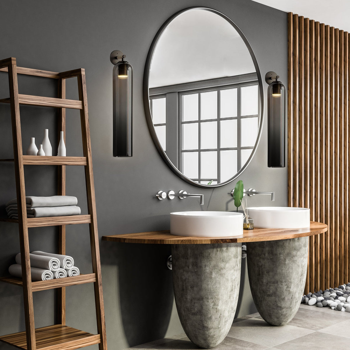 Art Glass Wall Sconce-Lighting > Wall Lights-casanuva-casanuva