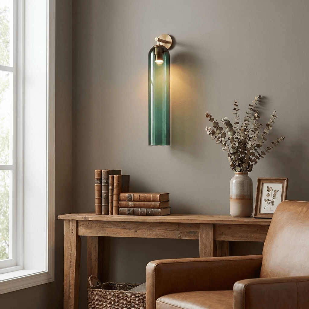 Art Glass Wall Sconce-Lighting > Wall Lights-casanuva-casanuva