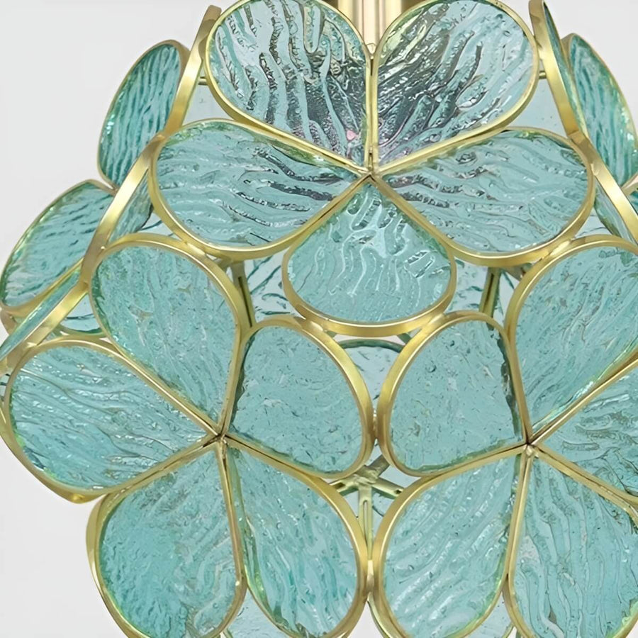 Art Nouveau Glass Pendant Lamp for Bedroom Lighting-Lighting > Chandeliers & Pendant Lights-casanuva-casanuva