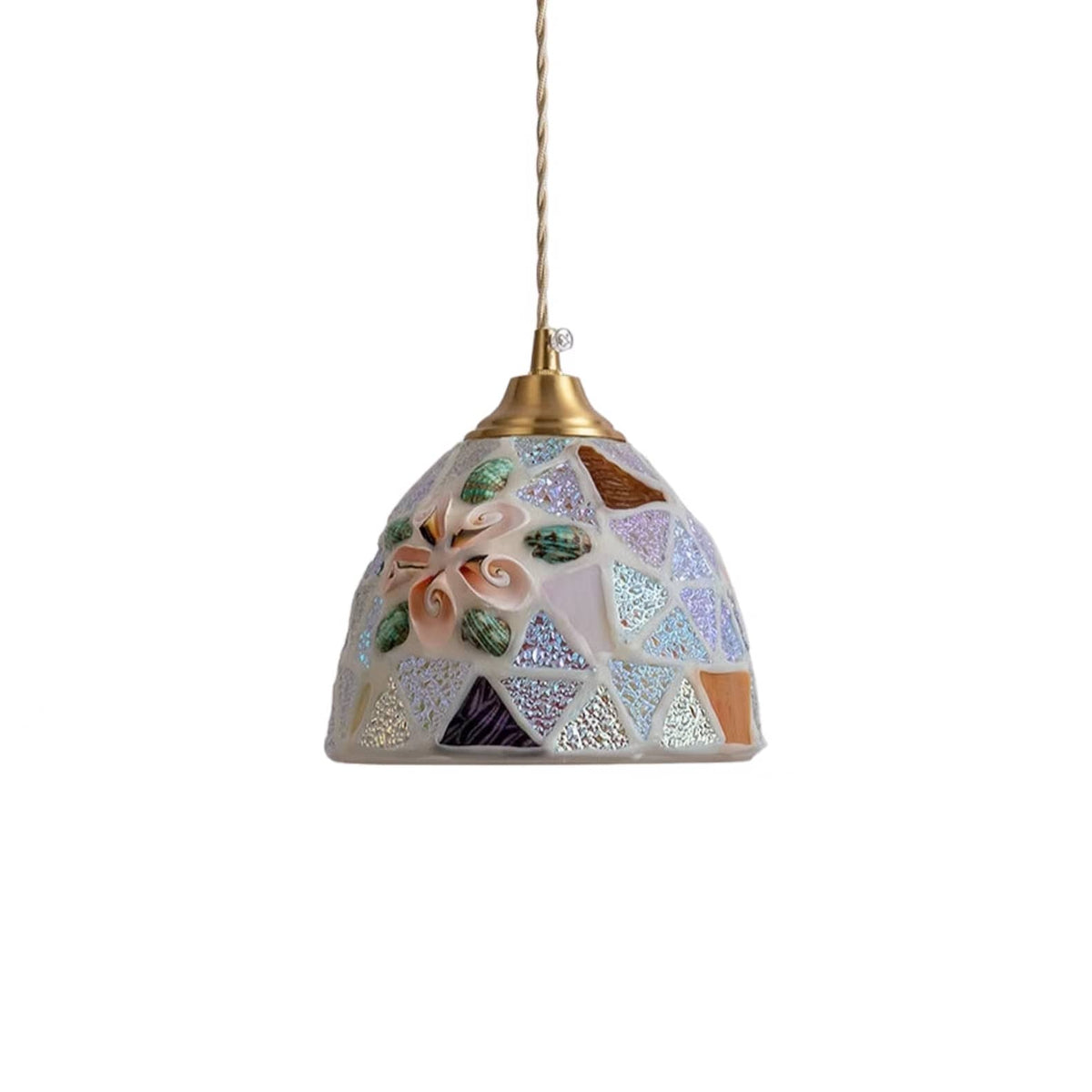 Art Nouveau Stained Glass Pendant Light-Lighting > Chandeliers & Pendant Lights-casanuva-A-casanuva