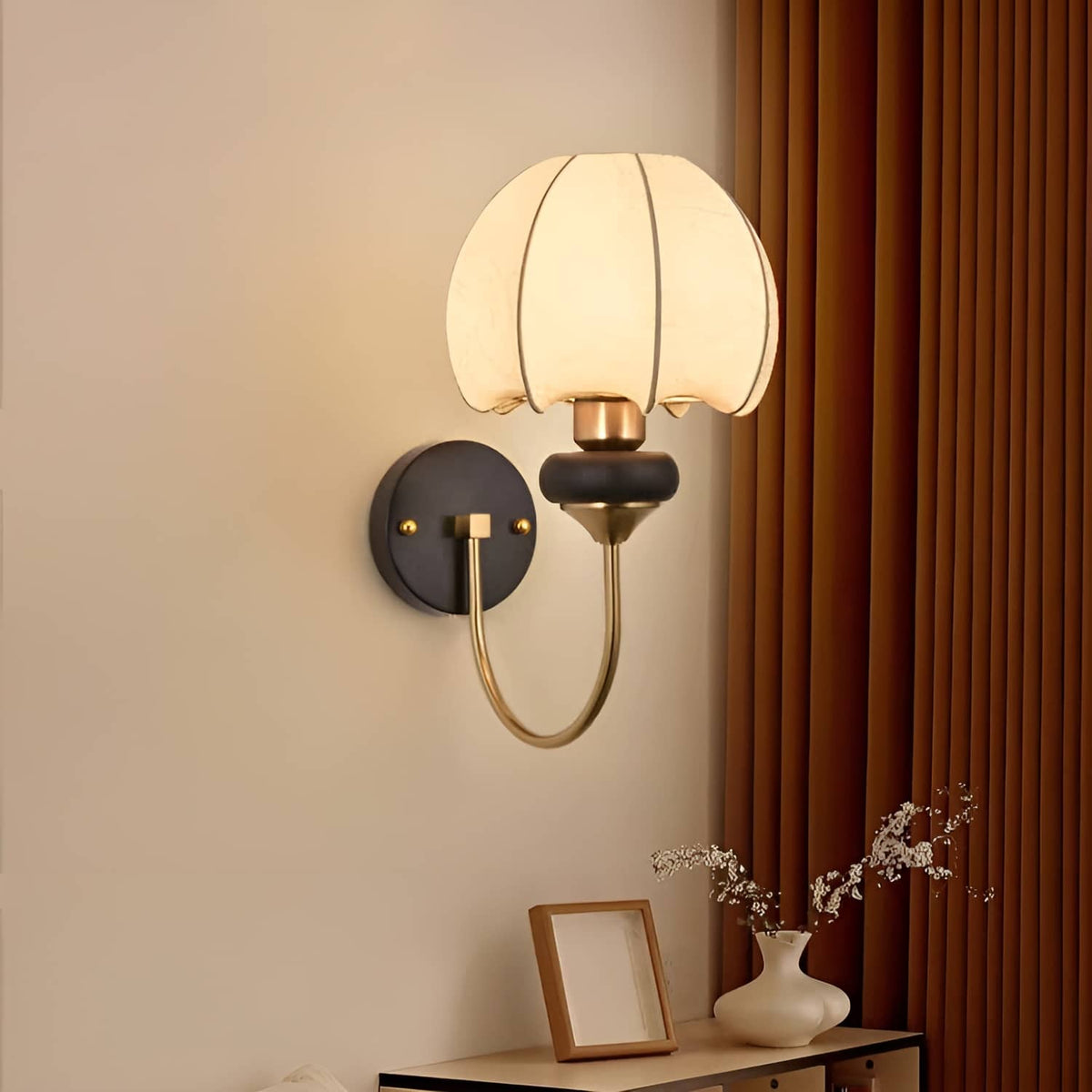 Art Nouveau Vintage Lantern Wall Sconce-Lighting > Wall Lights-casanuva-casanuva